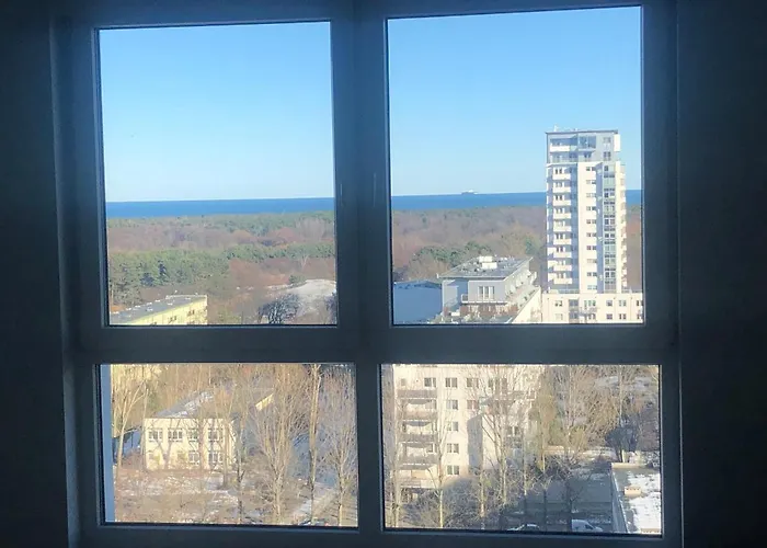 Nad Morzem Bay View Lägenhet *